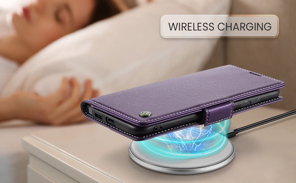 ELEPIK Folio Wallet Case · Fashion Purple — series product details 4