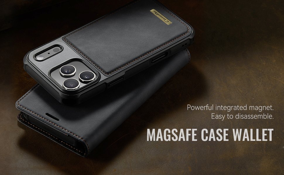ELEPIK 2-in-1 Folio Wallet Case · Classic Black — series product details 1