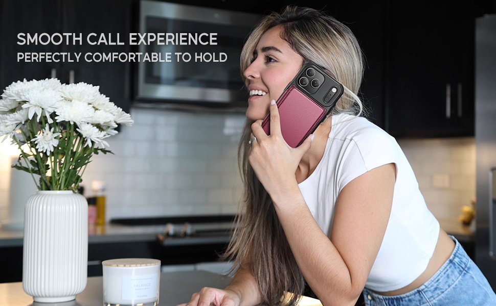 ELEPIK Back Wallet Case · Fashion Red — series product details 1