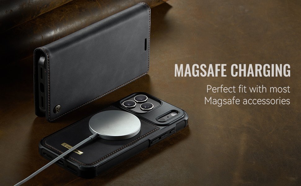 ELEPIK 2-in-1 Folio Wallet Case · Classic Black — series product details 2