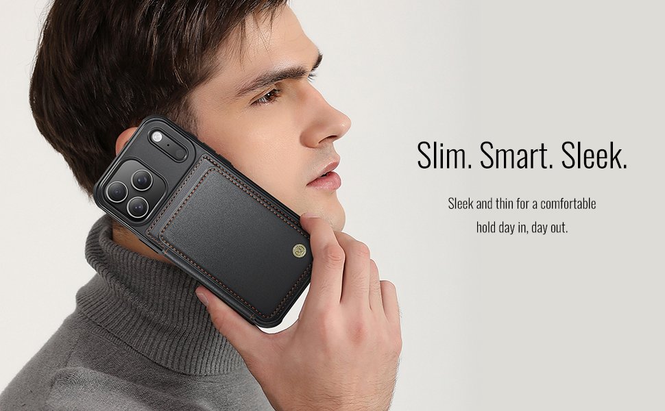 ELEPIK Detachable Magnetic Wallet Case · Black — series product details 6