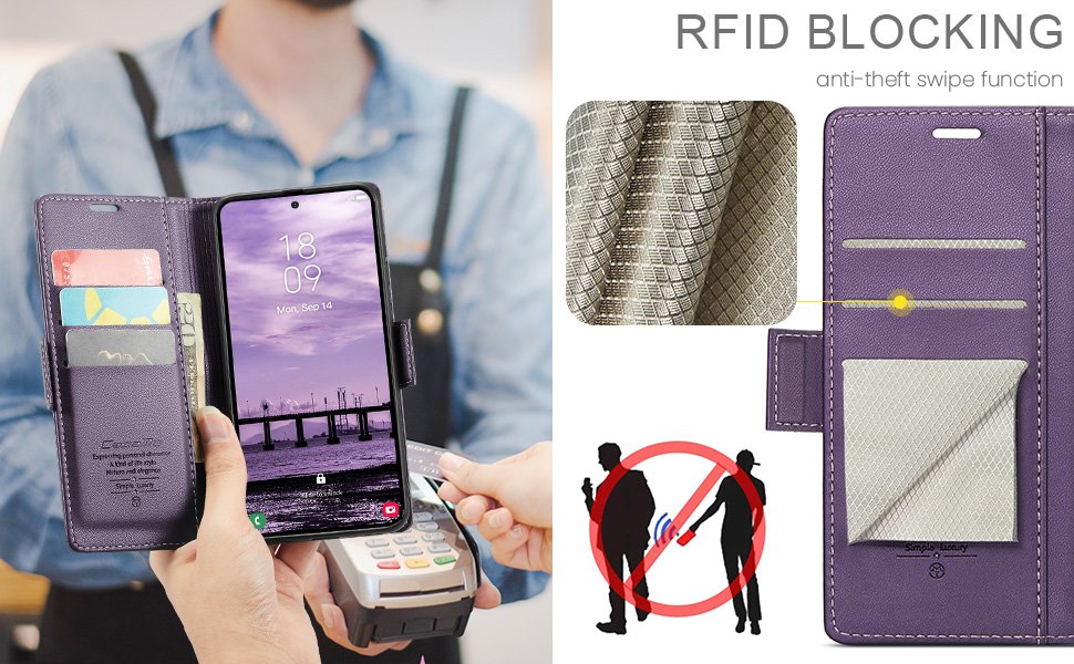ELEPIK Folio Wallet Case · Fashion Purple — series product details 5
