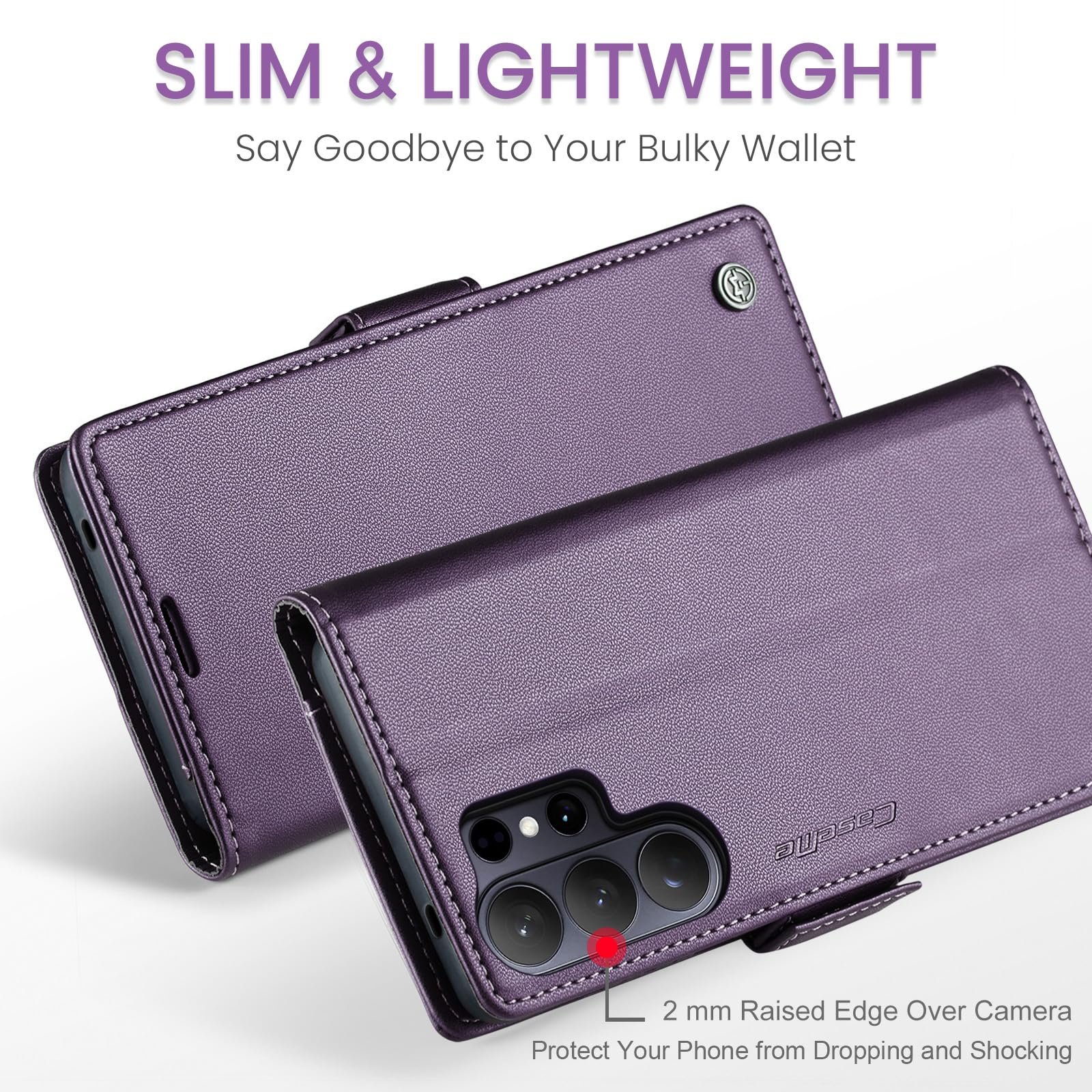 Folio Wallet Case for Samsung Galaxy S26 Ultra in Fashion Purple — detail 7