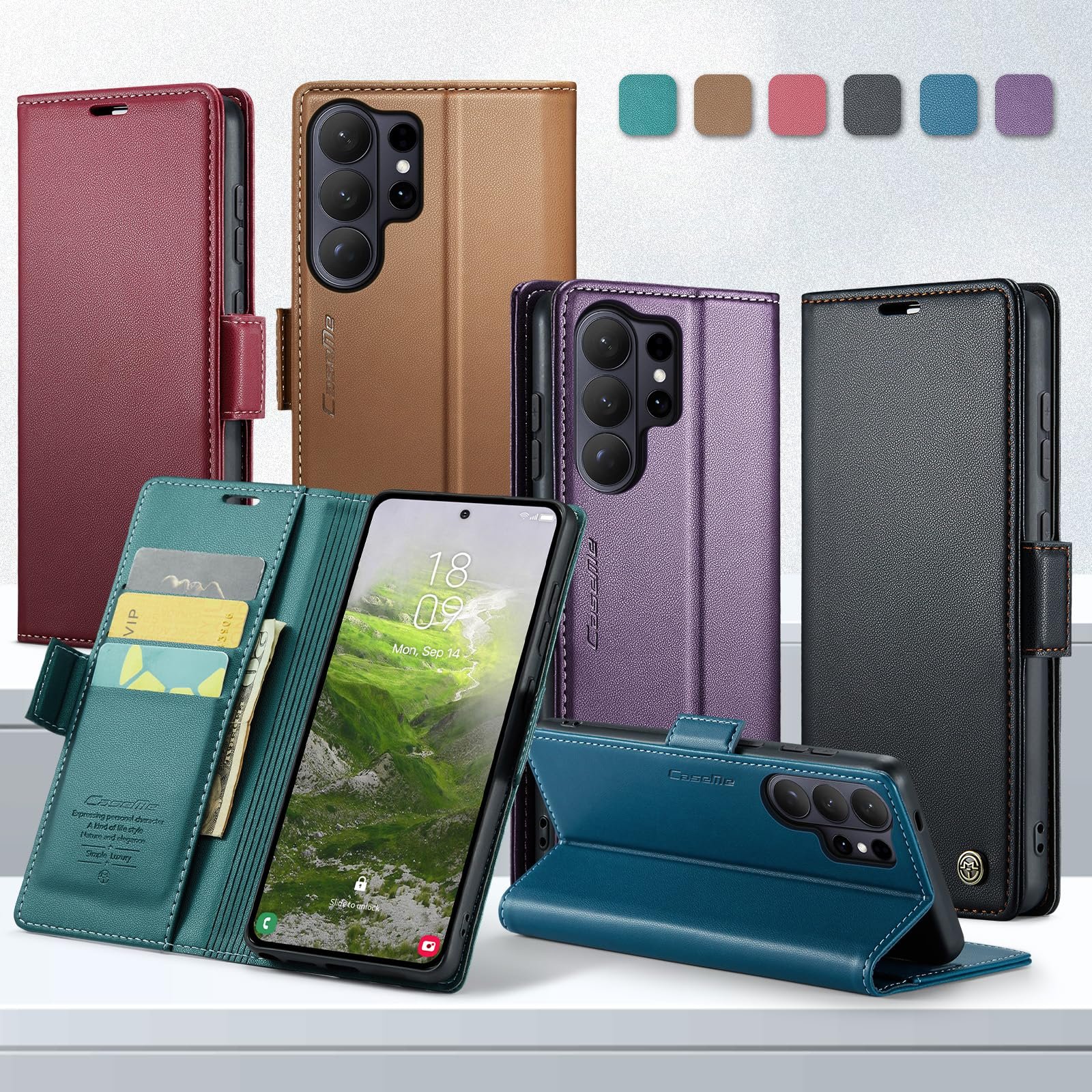 Folio Wallet Case for Samsung Galaxy S26 Ultra in Fashion Purple — detail 8