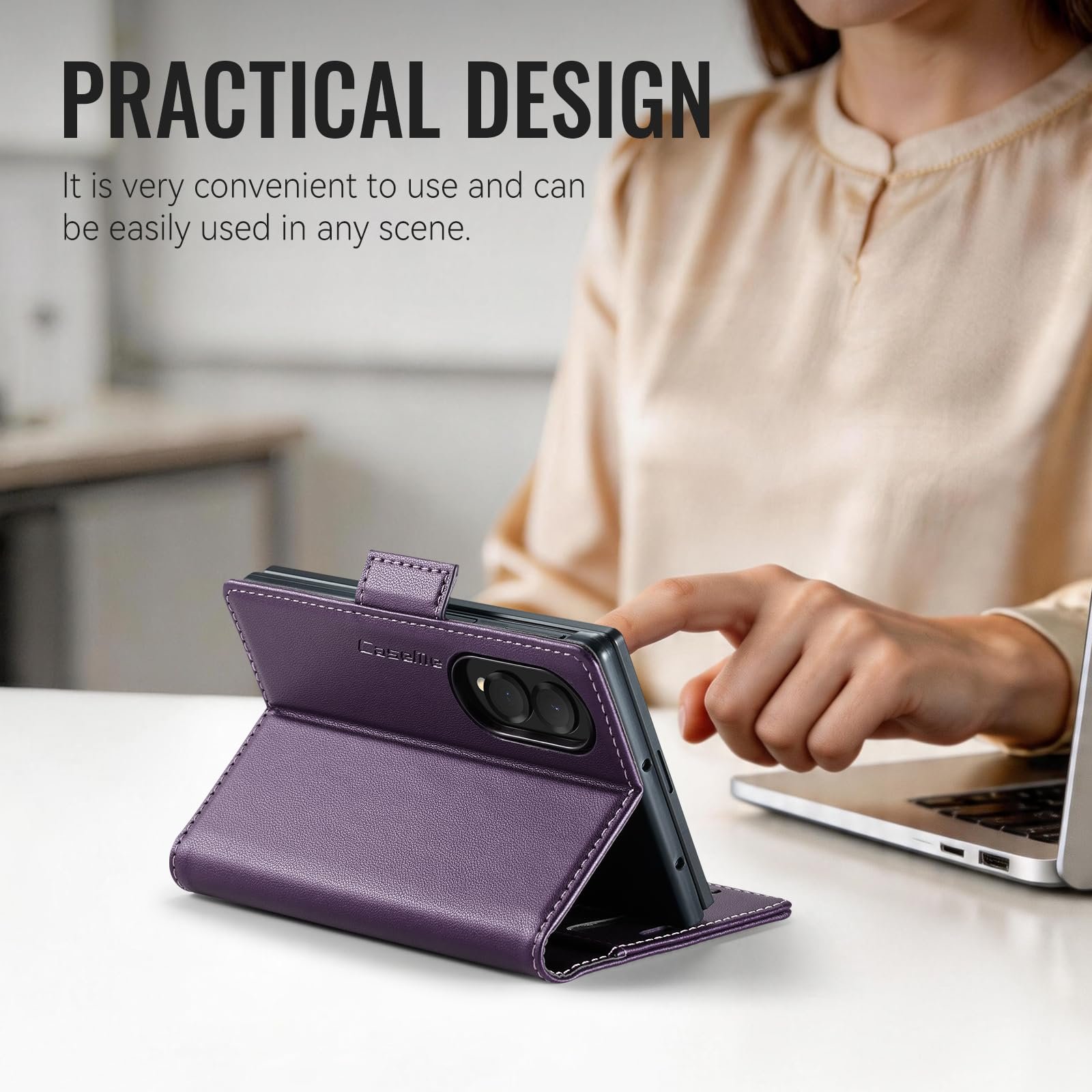 Samsung Galaxy Z Fold 8 · Fashion Purple — product image 3