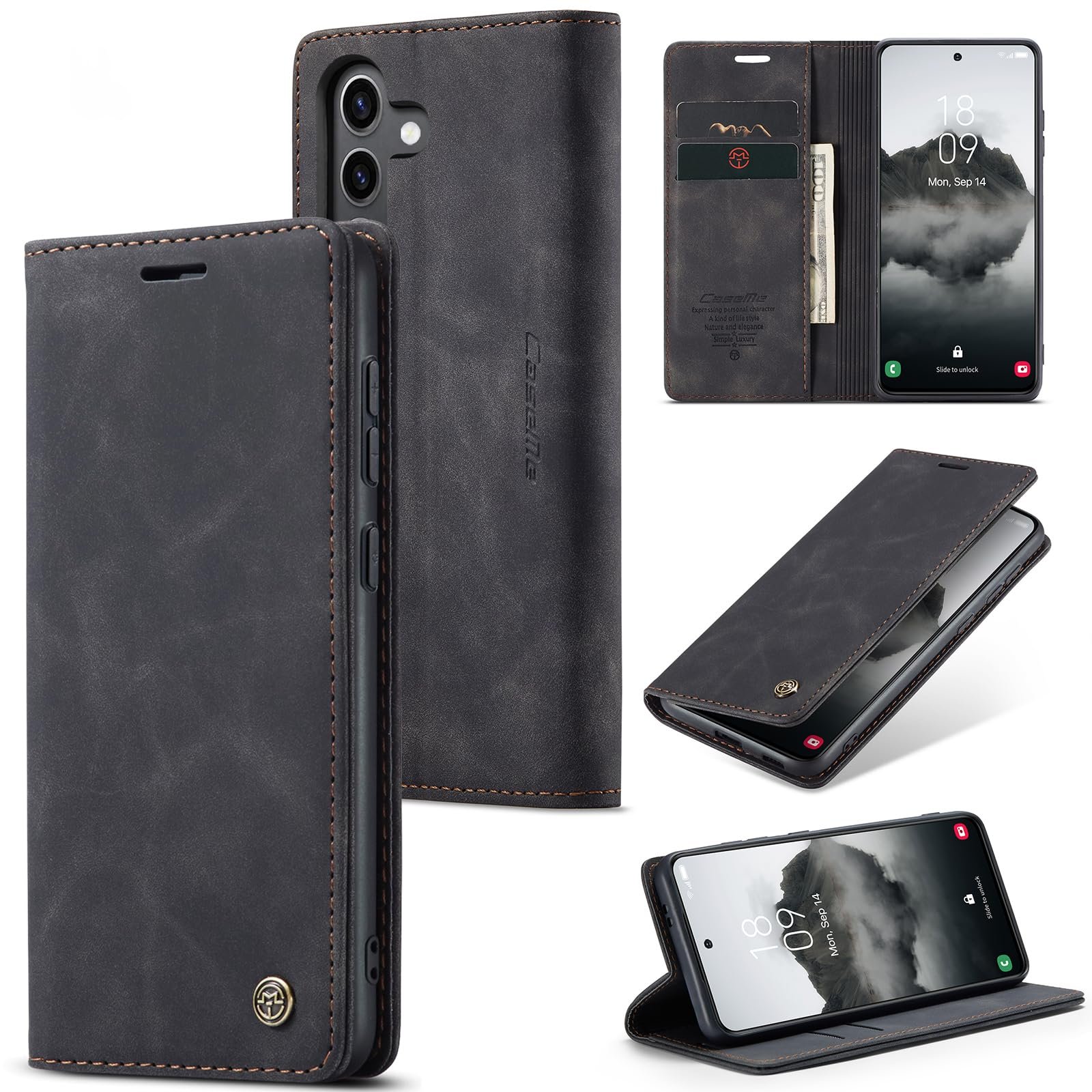 Samsung Galaxy S25 FE · Elegant Black — product image 1
