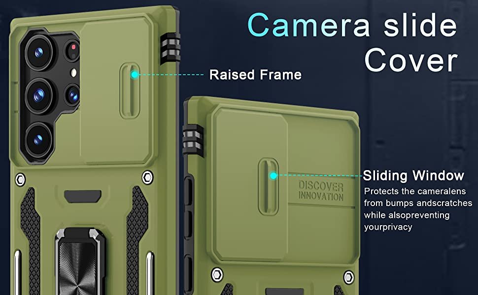 ELEPIK Camera Cover Stand Case · Green — series product details 2