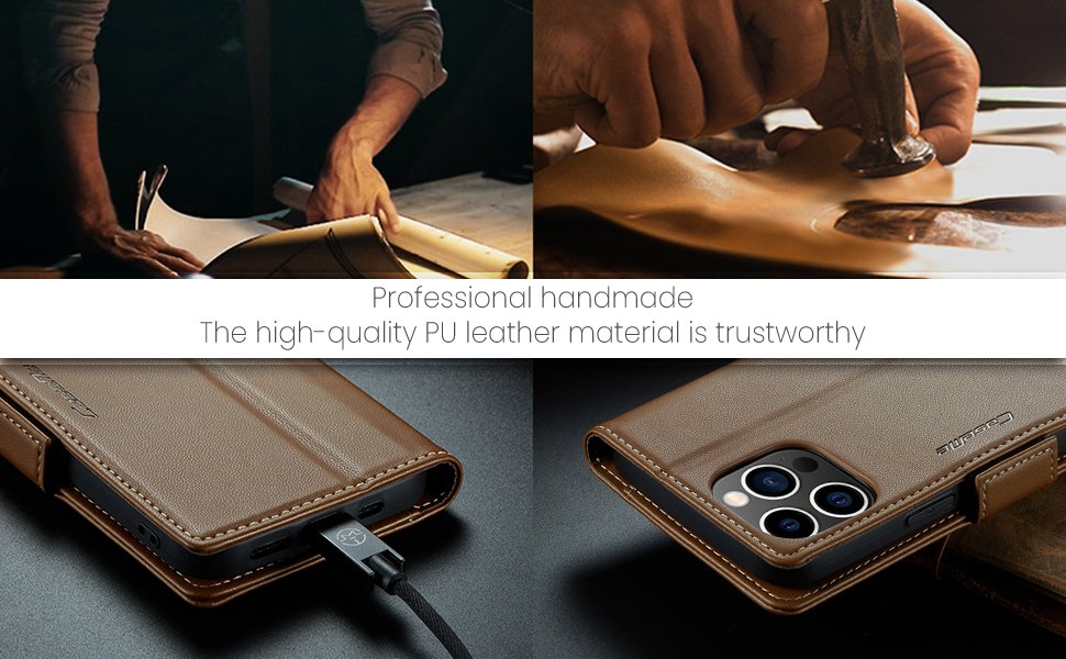 ELEPIK Folio Wallet Case · Luxury Coffee — series product details 6