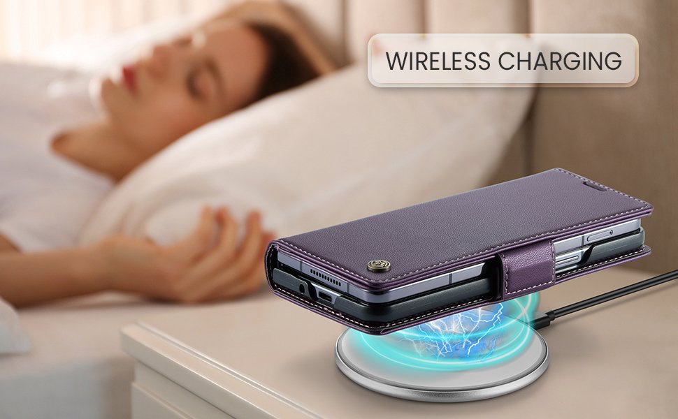 ELEPIK Folio Wallet Case · Fashion Purple — series product details 4