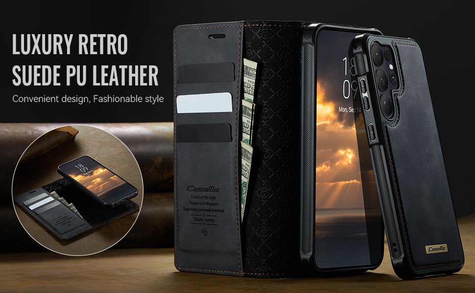 ELEPIK 2-in-1 Folio Wallet Case · Classic Black — series product details 6