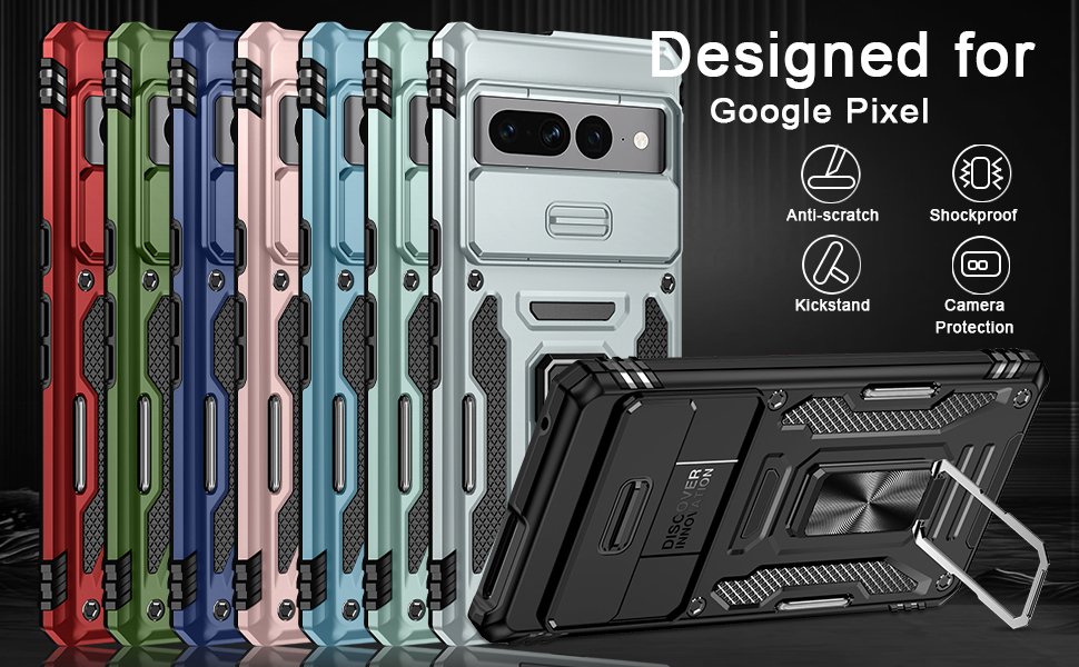 ELEPIK Camera Cover Stand Case · Black — series product details 1