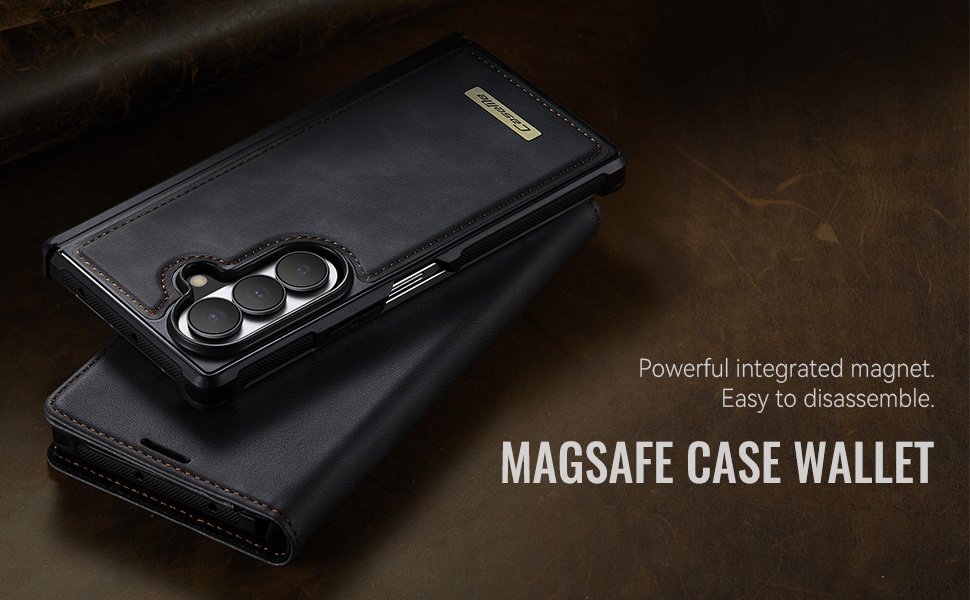 ELEPIK 2-in-1 Folio Wallet Case · Classic Black — series product details 1