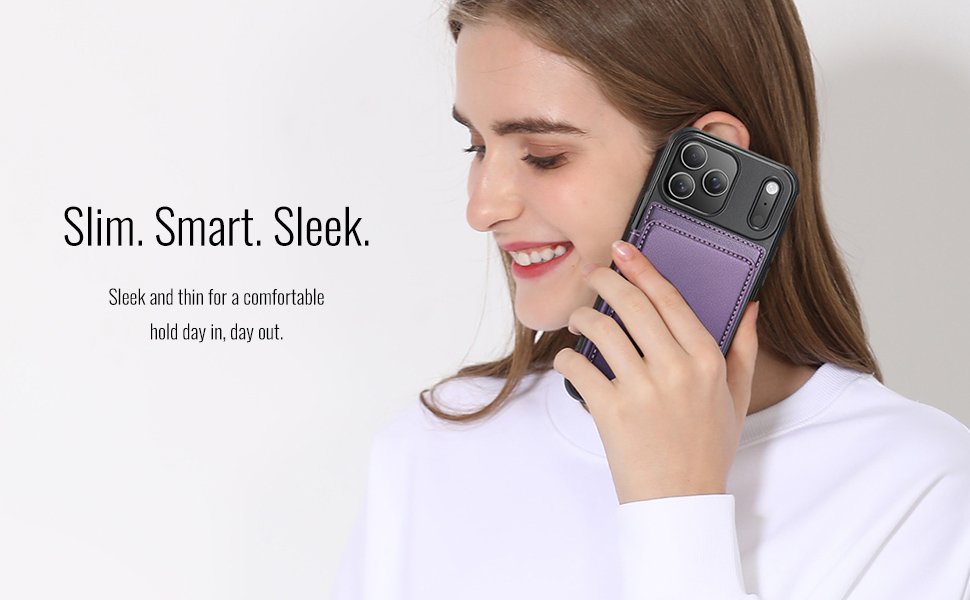 ELEPIK Detachable Magnetic Wallet Case · Purple — series product details 6