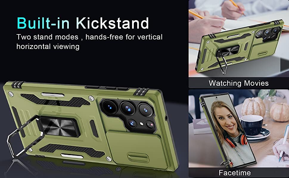 ELEPIK Camera Cover Stand Case · Green — series product details 4