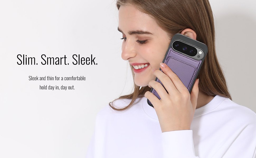 ELEPIK Detachable Magnetic Wallet Case · Purple — series product details 6