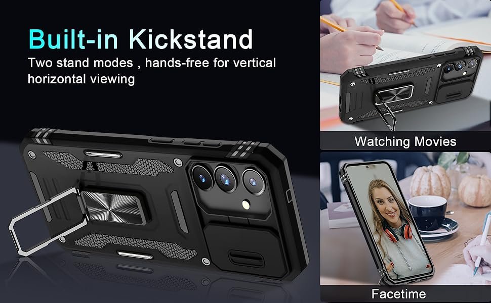 ELEPIK Camera Cover Stand Case · Black — series product details 4