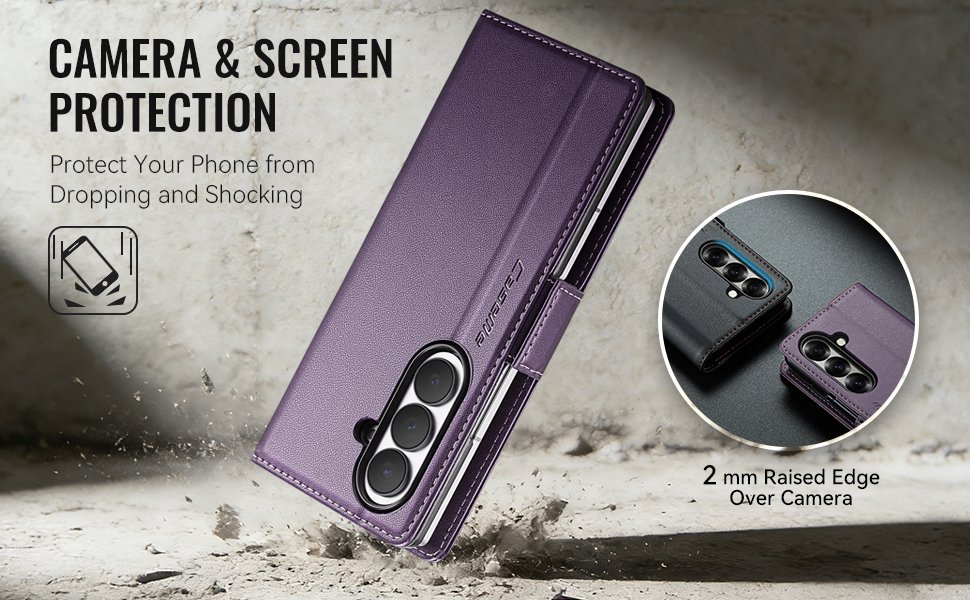 ELEPIK Folio Wallet Case · Fashion Purple — series product details 7