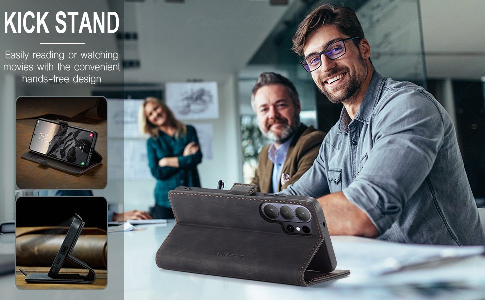 ELEPIK Folio Wallet Case · Elegant Black — series product details 2