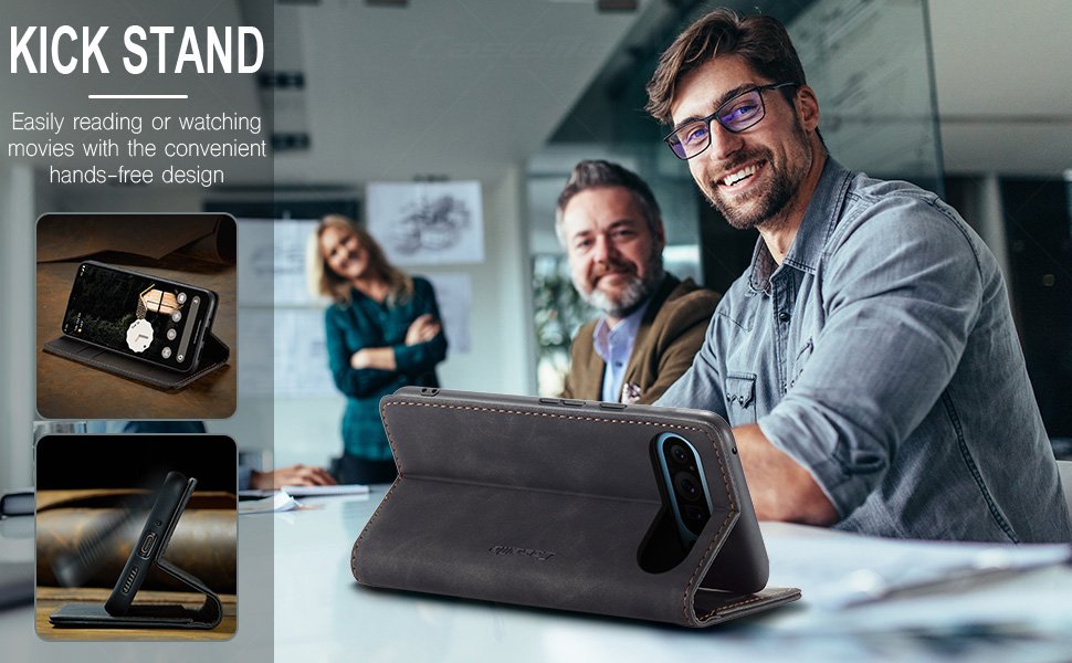 ELEPIK Folio Wallet Case · Elegant Black — series product details 4
