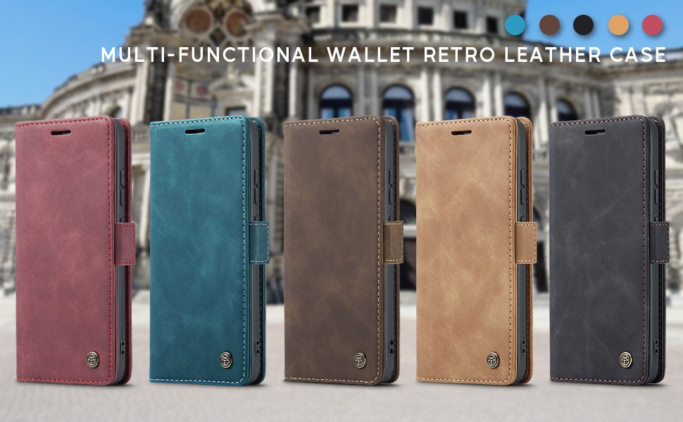 ELEPIK Folio Wallet Case · Elegant Black — series product details 1