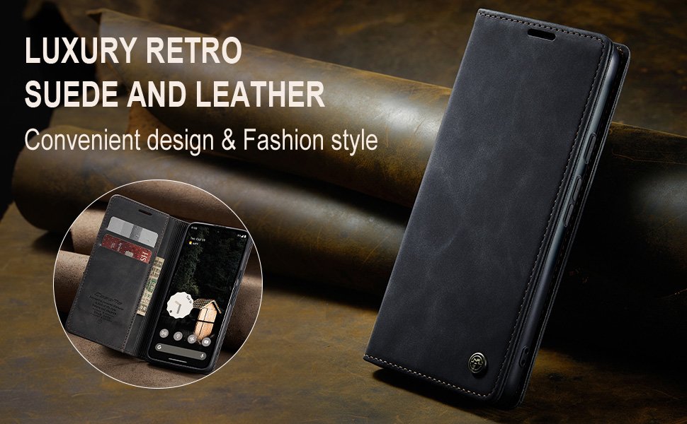 ELEPIK Folio Wallet Case · Elegant Black — series product details 3