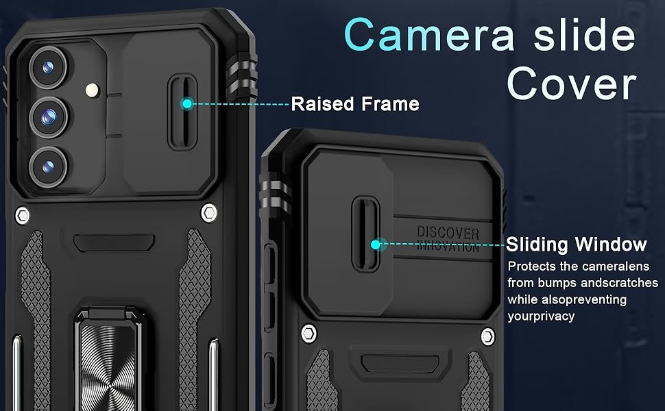 ELEPIK Camera Cover Stand Case · Black — series product details 2
