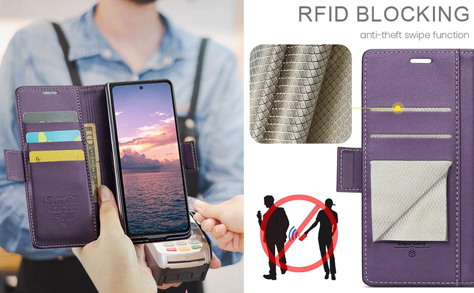 ELEPIK Folio Wallet Case · Fashion Purple — series product details 5