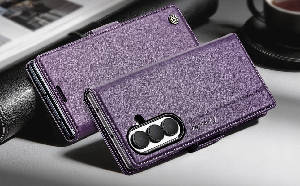ELEPIK Folio Wallet Case · Fashion Purple — series product details 6