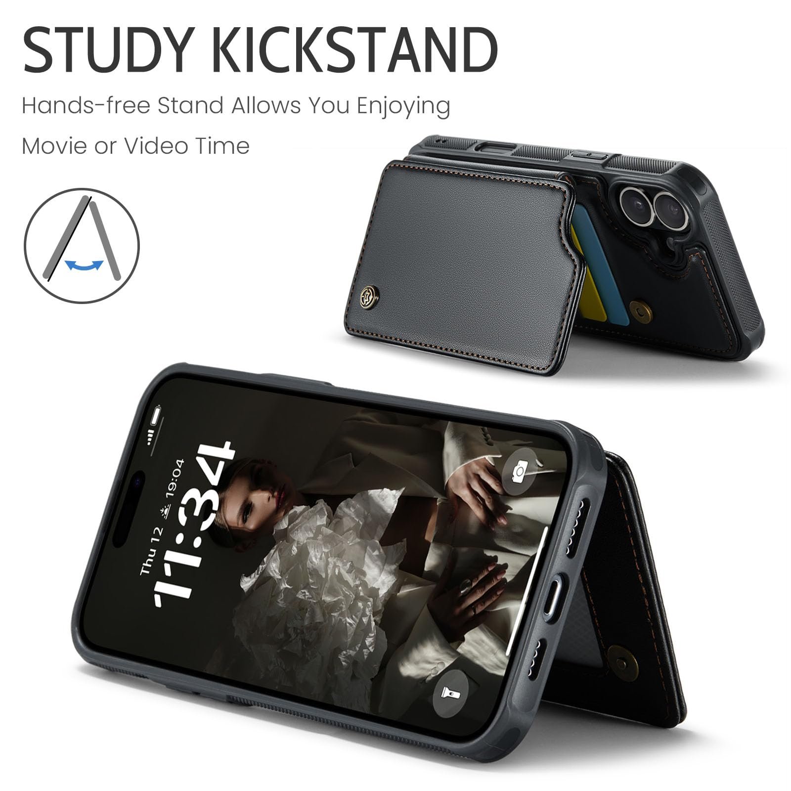 iPhone 16 · Fashion Black — product image 7