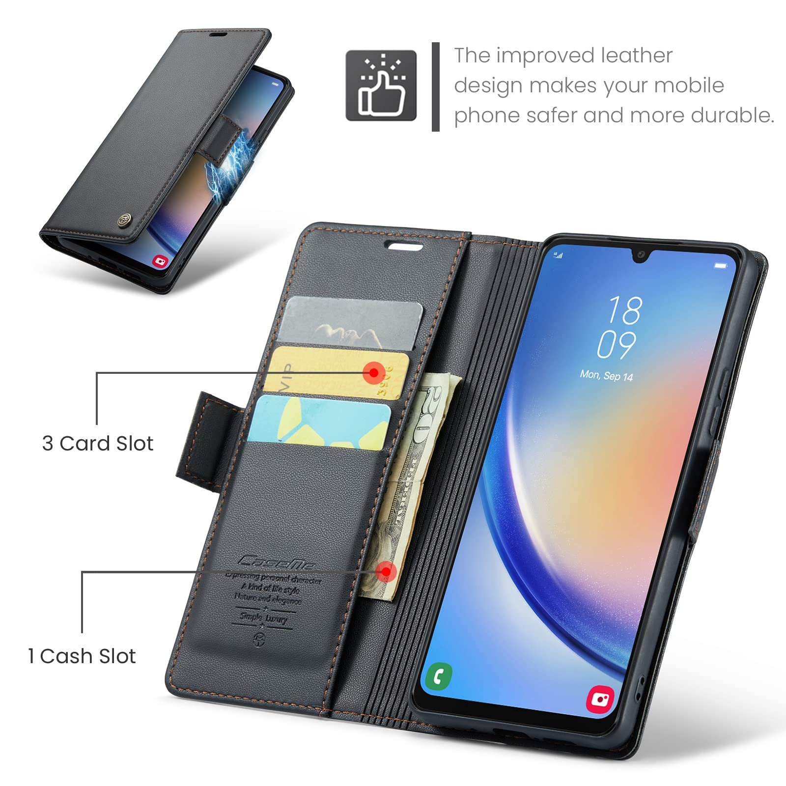 Samsung Galaxy A54 5G · Fashion Black — product image 2