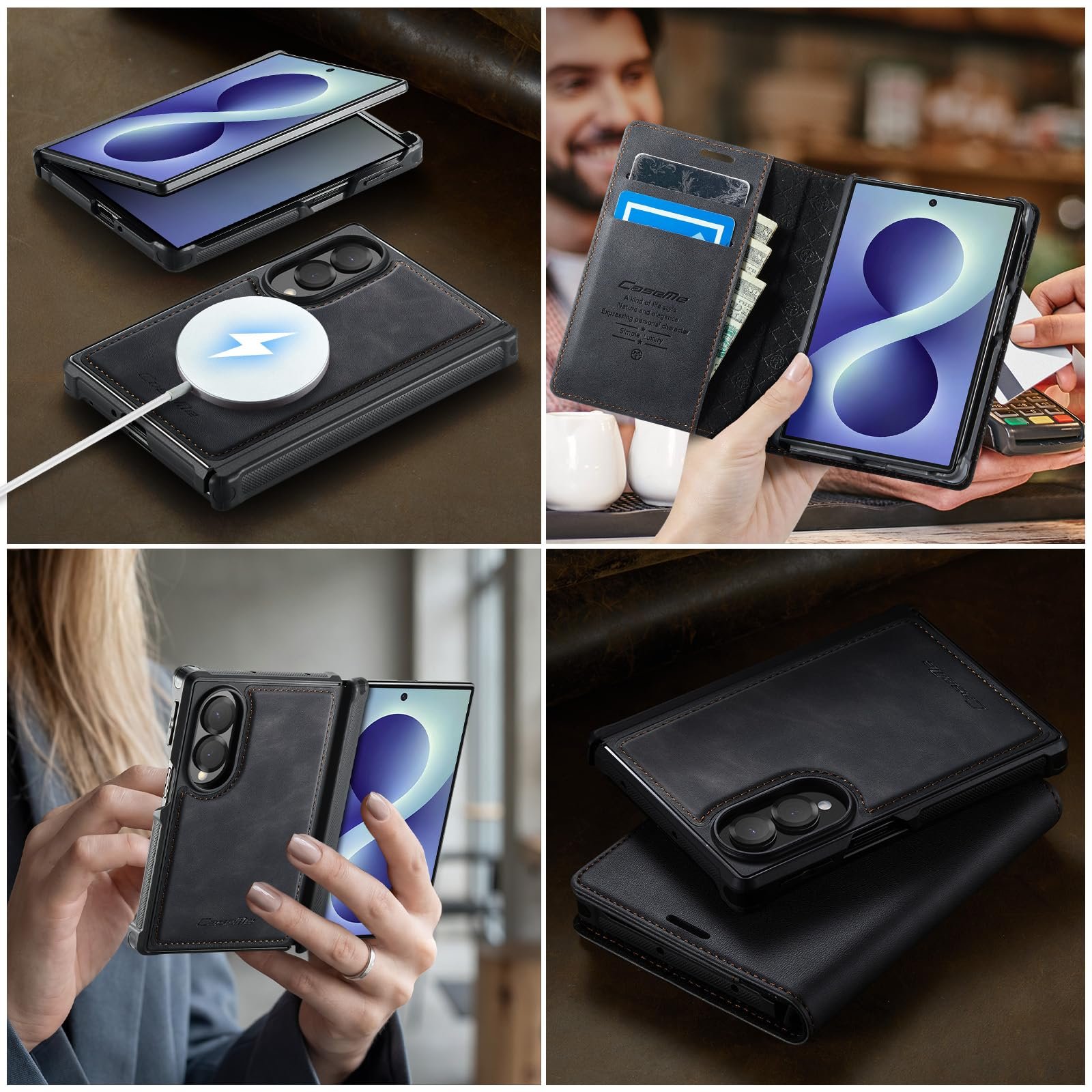 Samsung Galaxy Z Fold 8 · Classic Black — product image 8