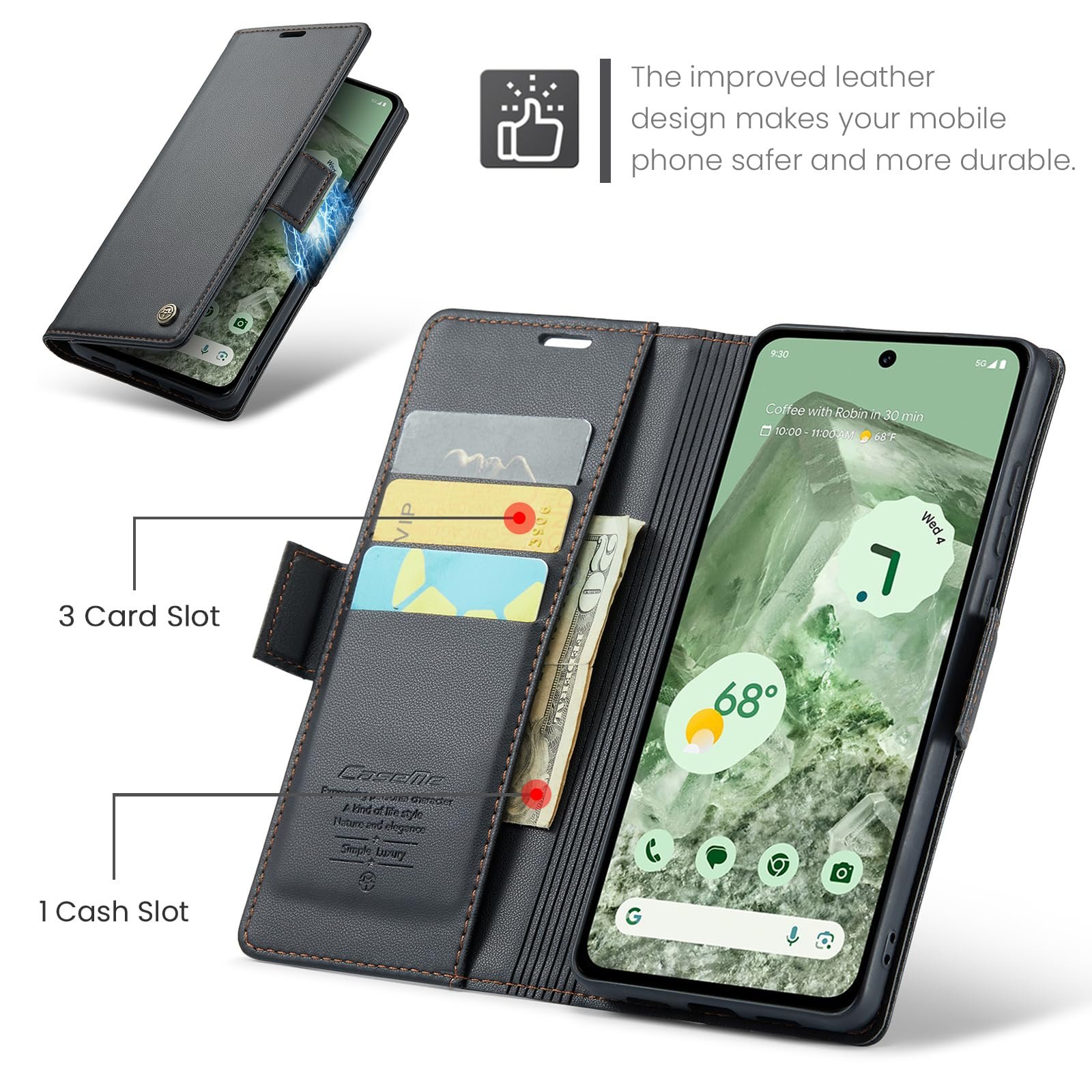 Pixel 8A · Fashion Black — product image 2