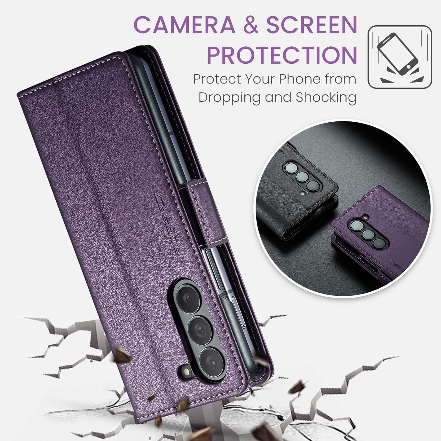 Samsung Galaxy Z Fold 7 · Fashion Purple — product image 5