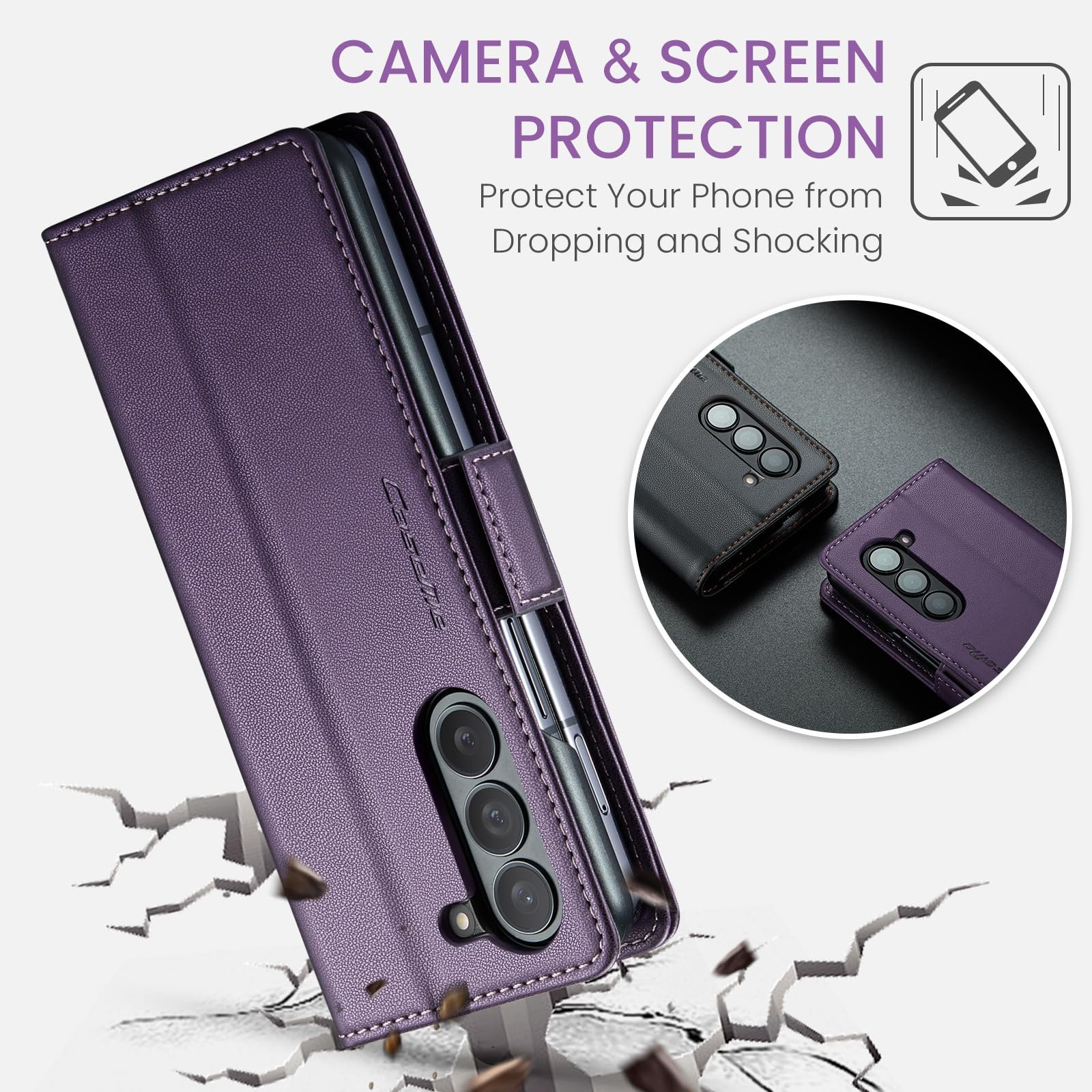 Samsung Galaxy Z Fold 5 · Fashion Purple — product image 6