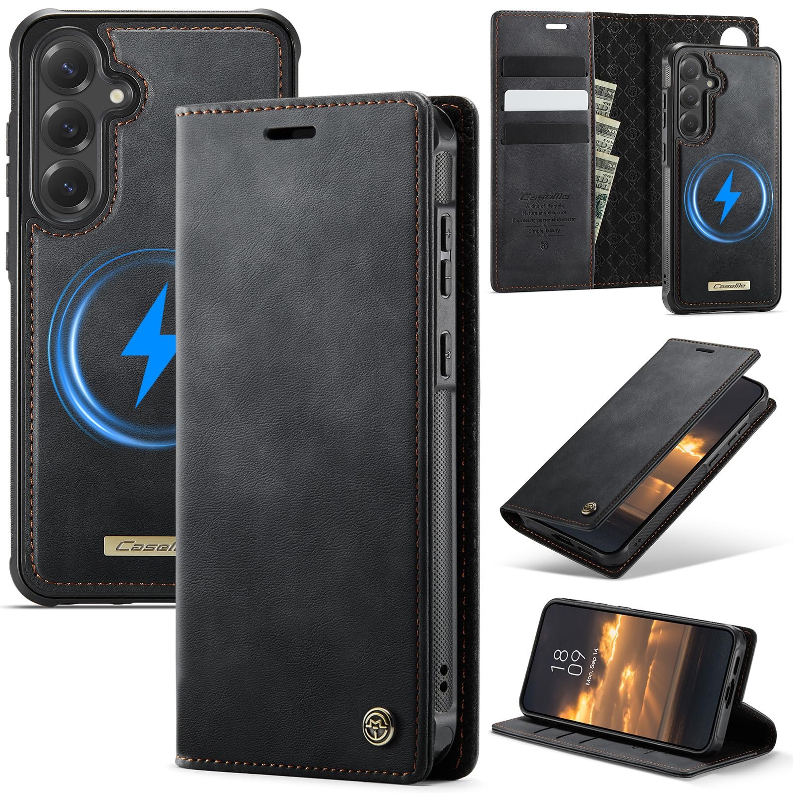 Samsung Galaxy S25 FE · Classic Black — product image 1
