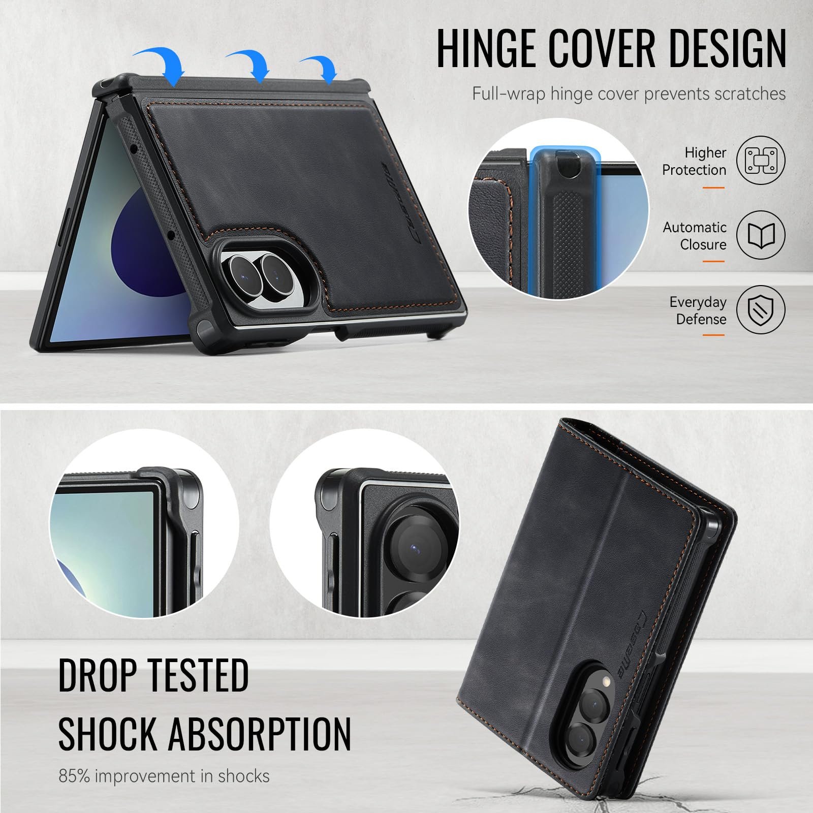 Samsung Galaxy Z Fold 8 · Classic Black — product image 4
