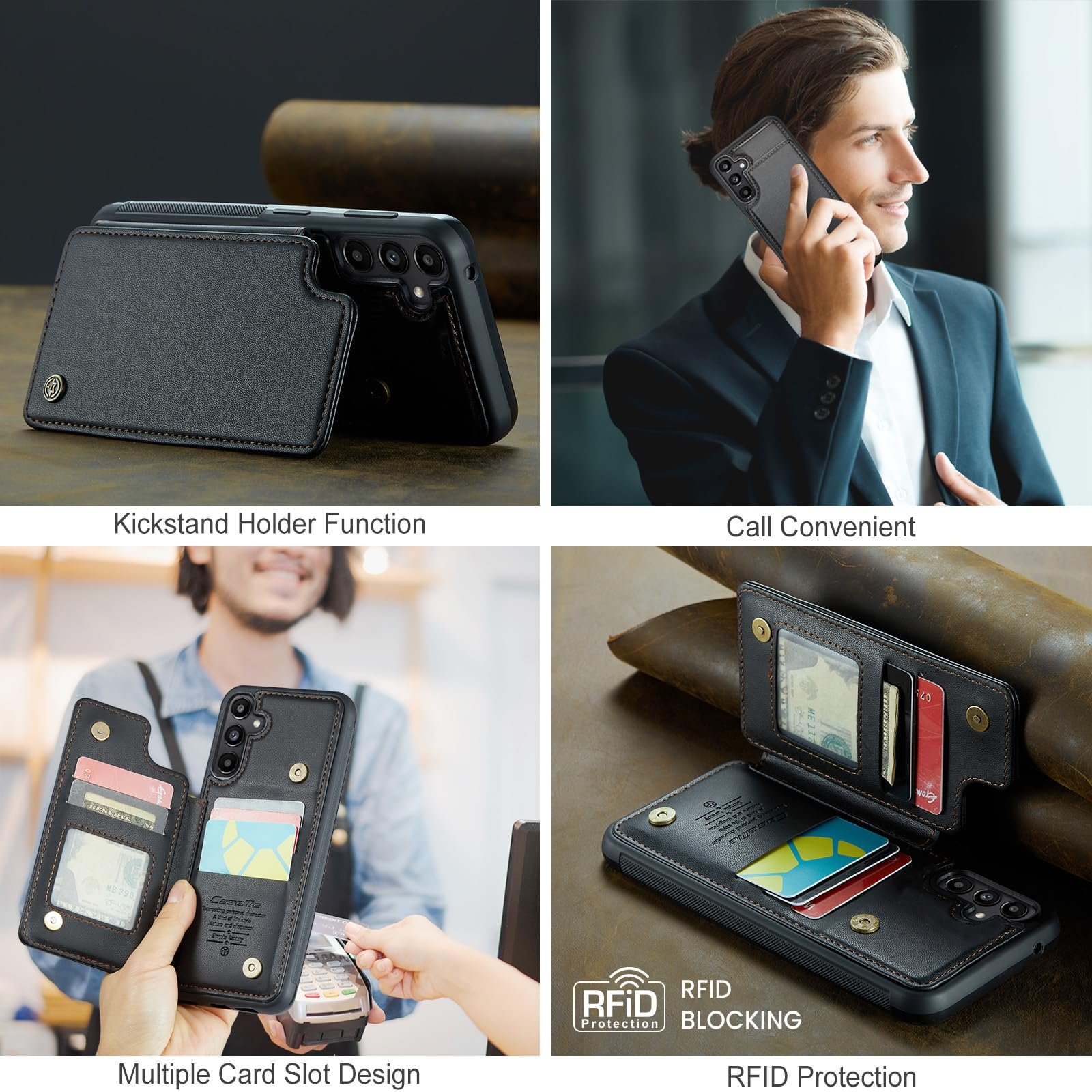 Samsung Galaxy A55 · Fashion Black — product image 7