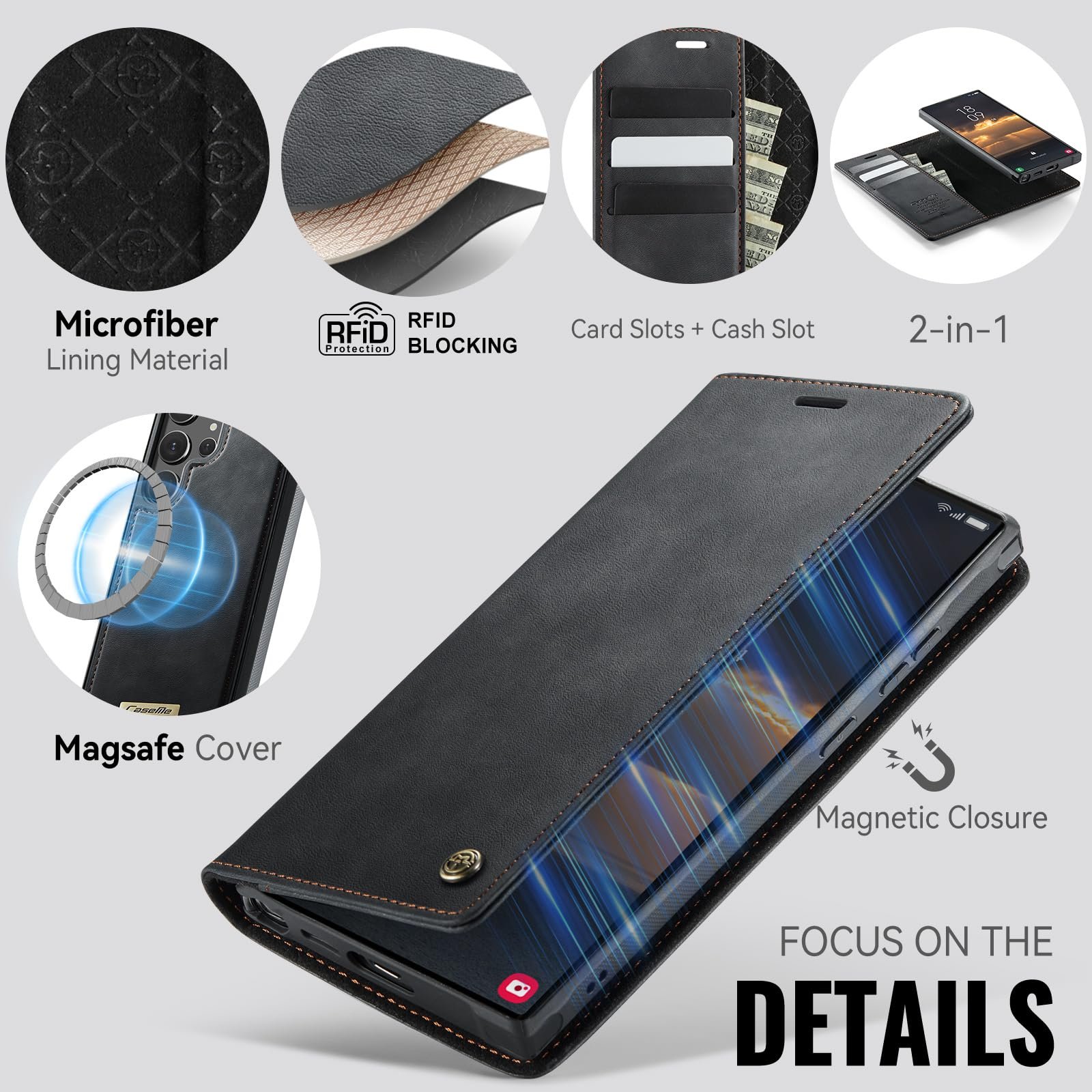 Samsung Galaxy S24 Ultra · Classic Black — product image 8