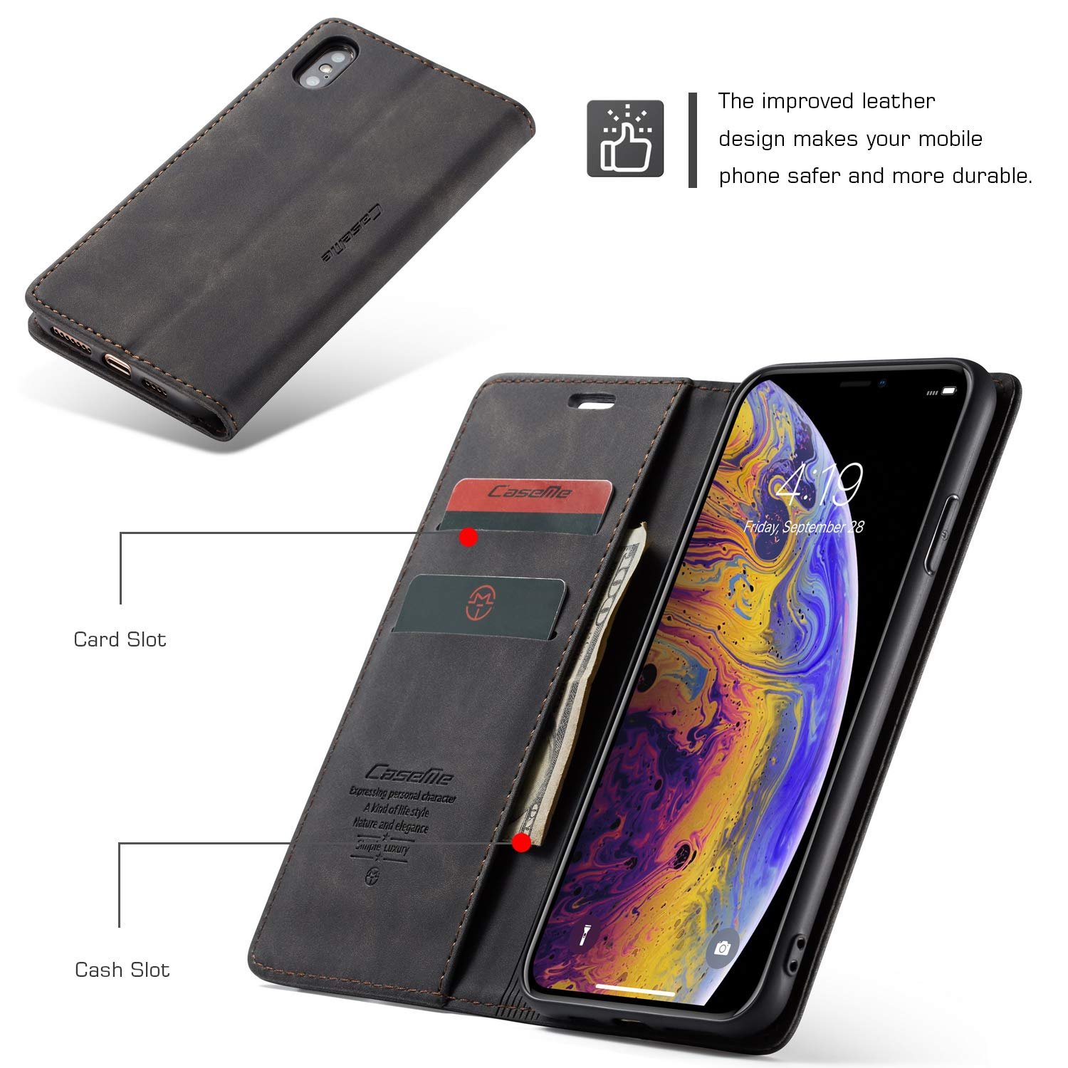 iPhone Xs Max · Elegant Black — product image 2