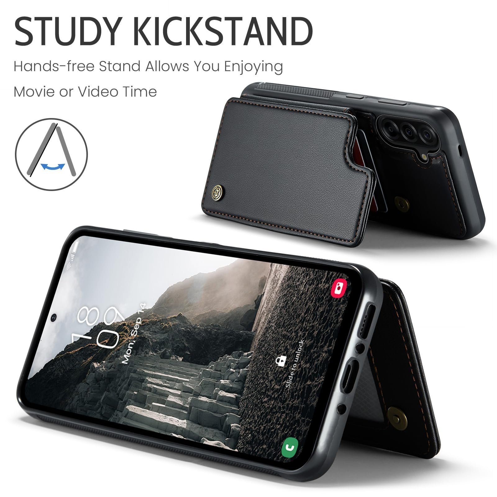 Samsung Galaxy A26 5G · Fashion Black — product image 3