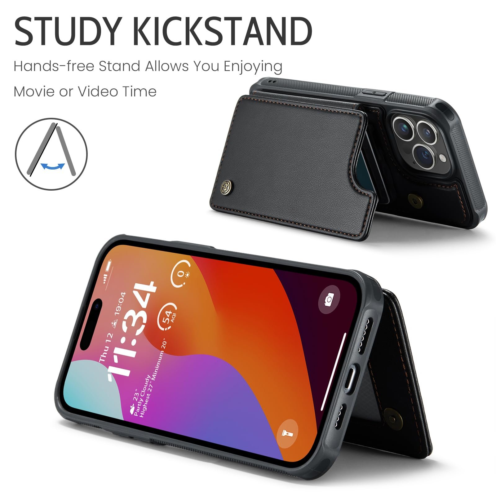 iPhone 15 Pro · Fashion Black — product image 4