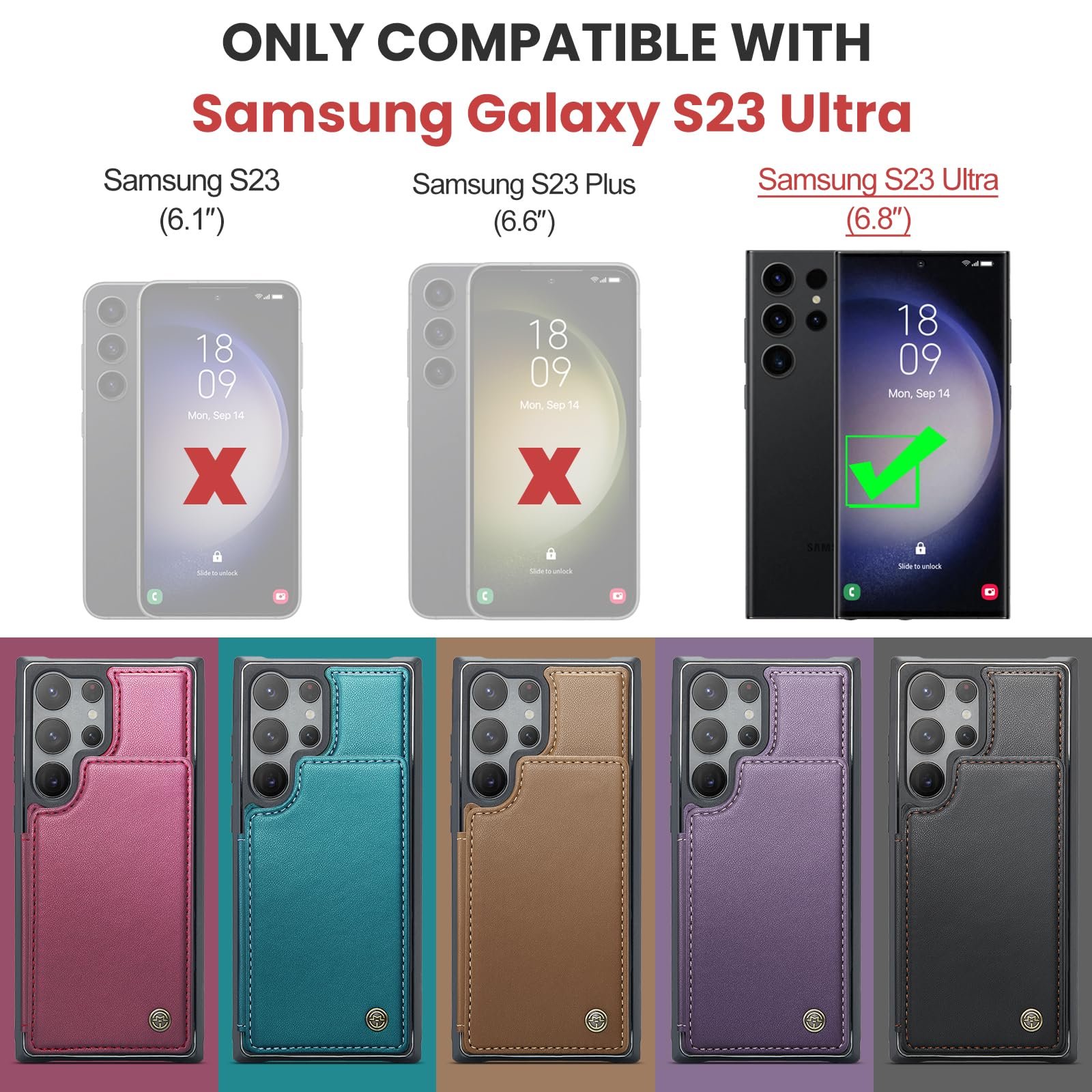 Samsung Galaxy S23 Ultra · Fashion Black — product image 7