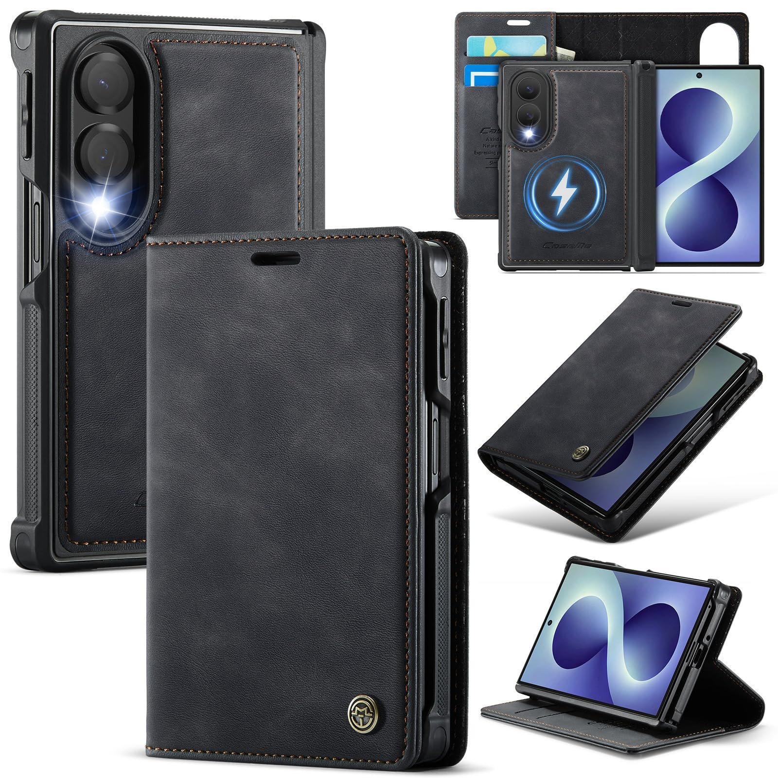 Samsung Galaxy Z Fold 8 · Classic Black — product image 1