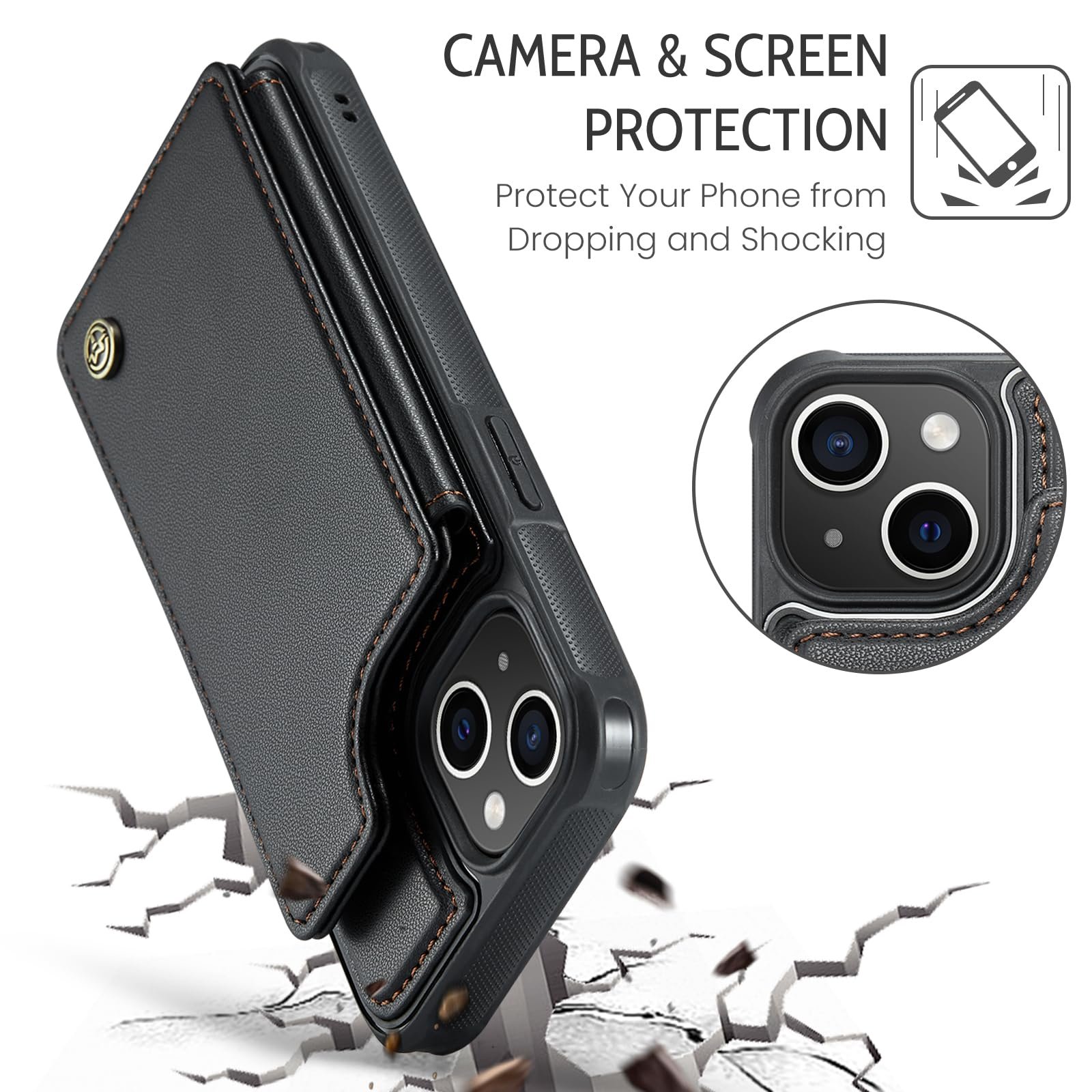 iPhone 15 Plus · Fashion Black — product image 5
