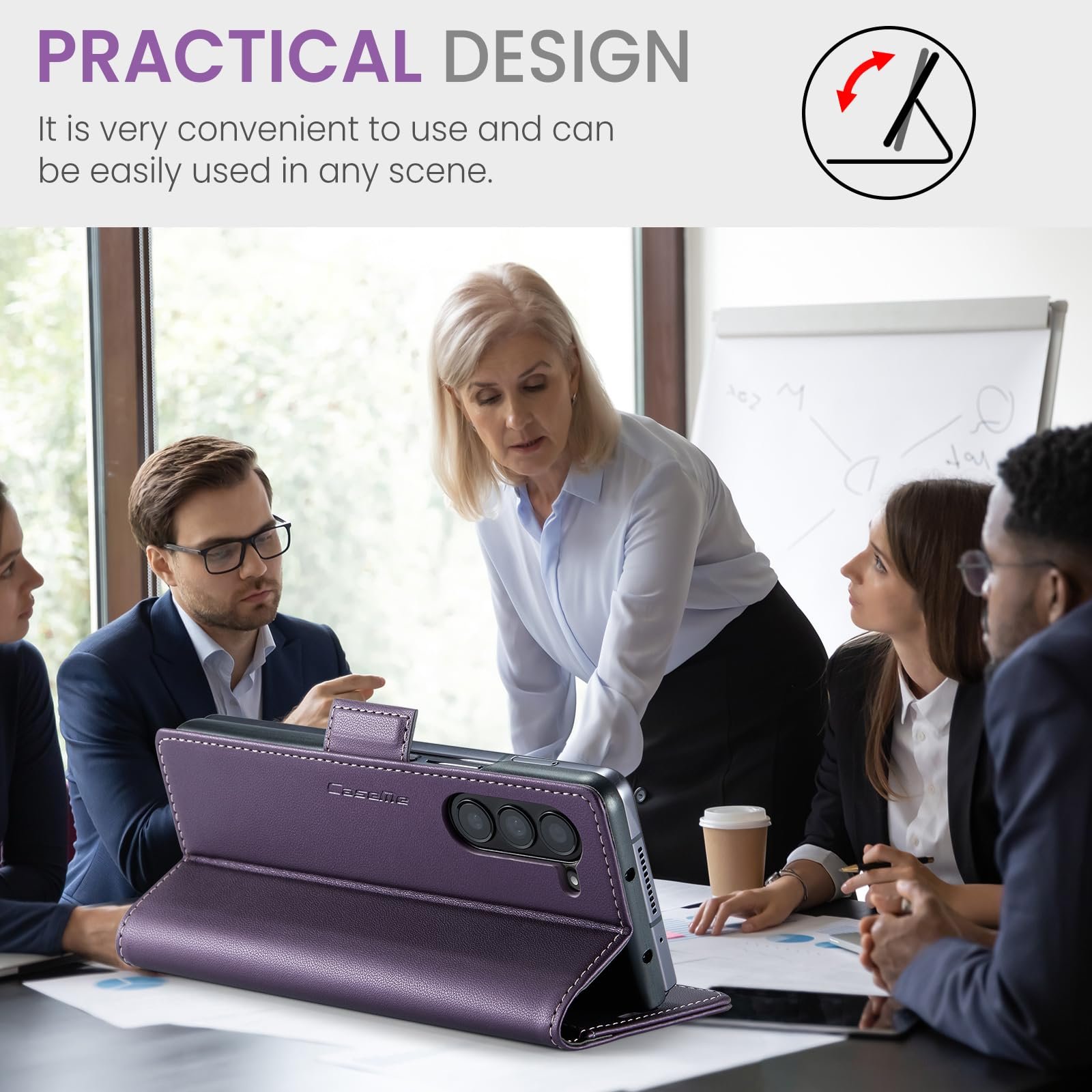 Samsung Galaxy Z Fold 5 · Fashion Purple — product image 4