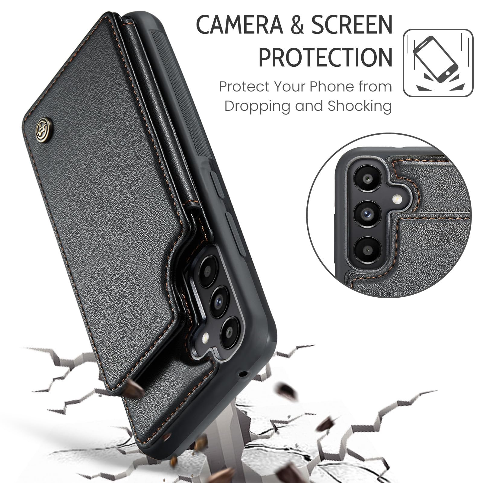 Samsung Galaxy A55 · Fashion Black — product image 5