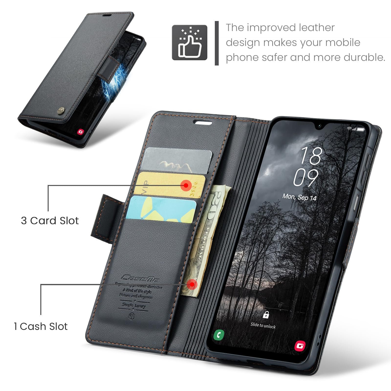 Samsung Galaxy A26 5G · Fashion Black — product image 2