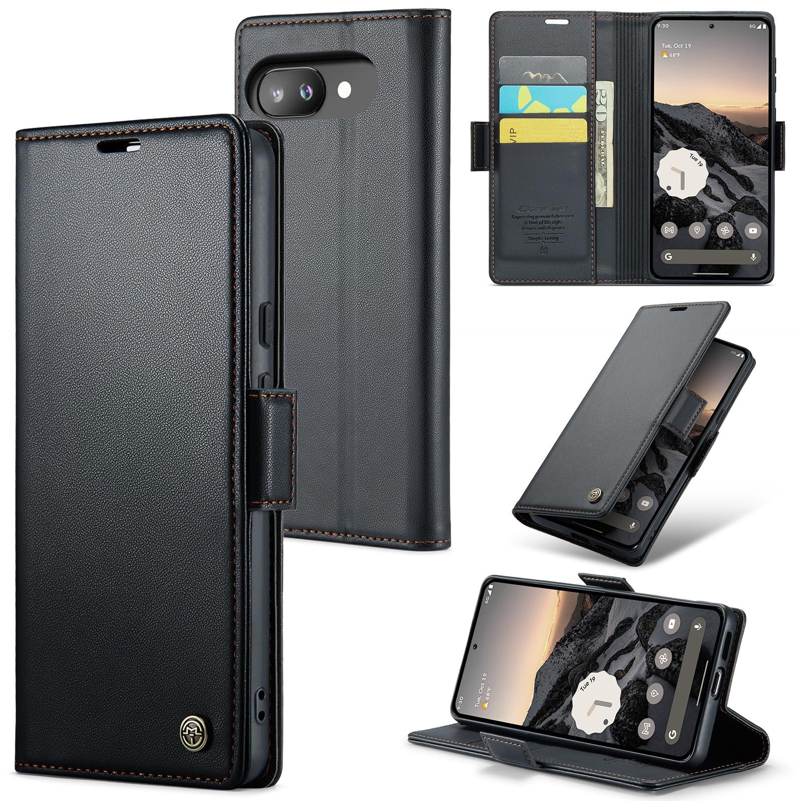 Google Pixel 9a · Fashion Black — product image 1