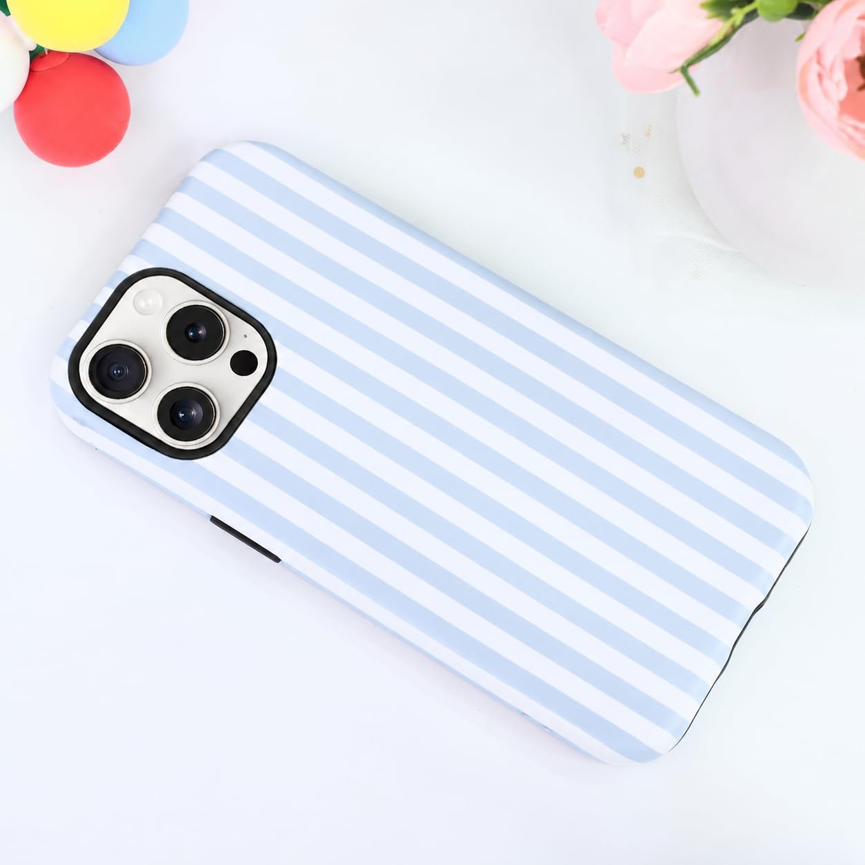 iPhone 14 Pro · Blue & White Stripes — product image 6