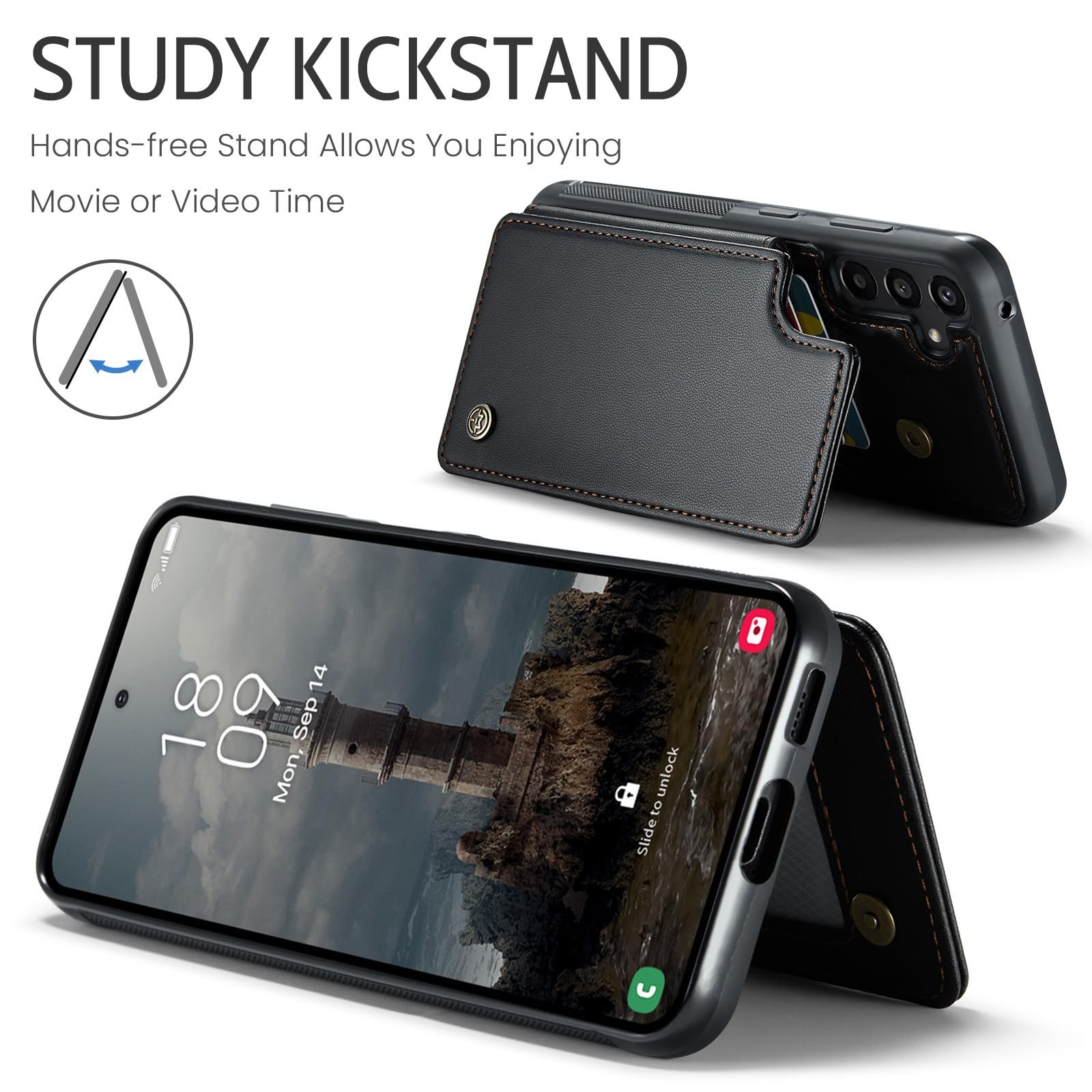Samsung Galaxy A55 · Fashion Black — product image 4